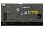 Дизельный генератор CTG 45SD в кожухе с АВР