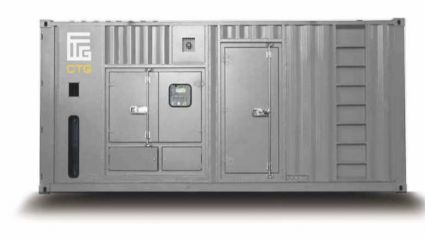 Дизельный генератор CTG 825B в кожухе с АВР